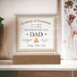 World's Greatest Dad Achievement - Square Acrylic Plaque