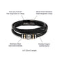 Dad, I'm Honored To Be Your Loin Fruit - Men's Bracelet