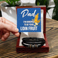Dad, I'm Honored To Be Your Loin Fruit - Men's Bracelet