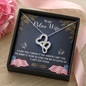 to my Police wife - Double Heart Necklace - JustFamilyThings