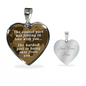 Being away from you - Graphic Heart Necklace - JustFamilyThings