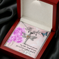 to my little sister - I smile, I laugh - Dragonfly Necklace - JustFamilyThings