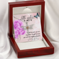 to my little sister - I smile, I laugh - Dragonfly Necklace - JustFamilyThings