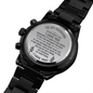 To My Husband, I Love You - Black Chronograph Watch - JustFamilyThings