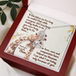 To my lovely mom - It has taken me Final - Giraffe Necklace - JustFamilyThings