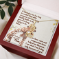 To my lovely mom - It has taken me Final - Giraffe Necklace - JustFamilyThings