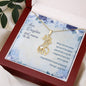 Gift for Pregnant Daughter from Mom - Giraffe Necklace - JustFamilyThings