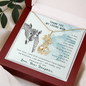 To my mom from daughter - It has taken me too long to realize - Giraffe Necklace - JustFamilyThings
