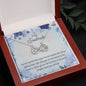 Gift to my Soulmate, Significant Other Heart Shaped Infinity Necklace - JustFamilyThings
