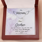 Goodbyes aren't forever - Mom Remembrance Necklace - JustFamilyThings