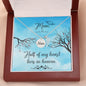 Half of my heart - Mom Remembrance Necklace - JustFamilyThings