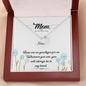There are no goodbyes - Mom Remembrance Necklace - JustFamilyThings