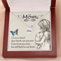 Love is a bond - Mom Remembrance Necklace - JustFamilyThings
