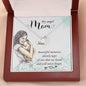Beautiful memories - Mom Remembrance Necklace - JustFamilyThings