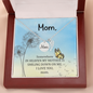 Somewhere in heaven - Mom Remembrance Necklace - JustFamilyThings