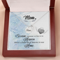 Because someone we love - Mom Remembrance Necklace - JustFamilyThings