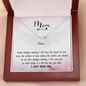 Death changes nothing - Mom Remembrance Necklace - JustFamilyThings