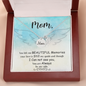 You left me - Mom Remembrance Necklace - JustFamilyThings