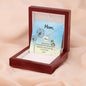 Somewhere in heaven - Mom Remembrance Necklace - JustFamilyThings