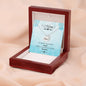 I'll hold you in my heart - Mom Remembrance Necklace - JustFamilyThings