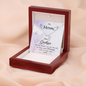 Goodbyes aren't forever - Mom Remembrance Necklace - JustFamilyThings