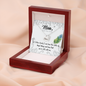 If I listen closely - Mom Remembrance Necklace - JustFamilyThings