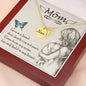 Love is a bond - Mom Remembrance Necklace - JustFamilyThings