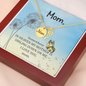 Somewhere in heaven - Mom Remembrance Necklace - JustFamilyThings