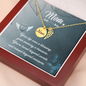 Your life was a blessing - Mom Remembrance Necklace - JustFamilyThings