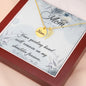 Your guiding hand - Mom Remembrance Necklace - JustFamilyThings