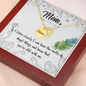 If I listen closely - Mom Remembrance Necklace - JustFamilyThings