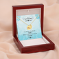 I'll hold you in my heart - Mom Remembrance Necklace - JustFamilyThings