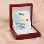 Because someone we love - Mom Remembrance Necklace - JustFamilyThings