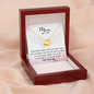 Death changes nothing - Mom Remembrance Necklace - JustFamilyThings