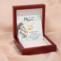 Beautiful memories - Mom Remembrance Necklace - JustFamilyThings