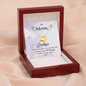 Goodbyes aren't forever - Mom Remembrance Necklace - JustFamilyThings