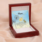 Somewhere in heaven - Mom Remembrance Necklace - JustFamilyThings