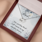 Your guiding hand - Dad Remembrance Necklace - JustFamilyThings