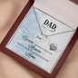 Because someone we love is in heaven - Dad Remembrance Necklace - JustFamilyThings