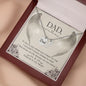 If I try to say what you mean to me - Dad Remembrance Necklace - JustFamilyThings