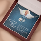 Personalized - In Loving Memory Dad - Dad Remembrance Necklace - JustFamilyThings