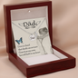 Love is a bond - Dad Remembrance Necklace - JustFamilyThings