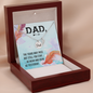 The years may pass - Dad Remembrance Necklace - JustFamilyThings
