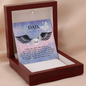 I miss you more than words can describe - Dad Remembrance Necklace - JustFamilyThings
