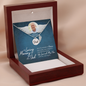 Personalized - In Loving Memory Dad - Dad Remembrance Necklace - JustFamilyThings