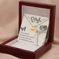 Love is a bond - Dad Remembrance Necklace - JustFamilyThings
