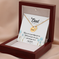 There are no goodbyes - Dad Remembrance Necklace - JustFamilyThings
