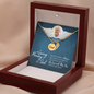 Personalized - In Loving Memory Dad - Dad Remembrance Necklace - JustFamilyThings
