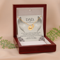 If I try to say what you mean to me - Dad Remembrance Necklace - JustFamilyThings