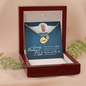Personalized - In Loving Memory Dad - Dad Remembrance Necklace - JustFamilyThings